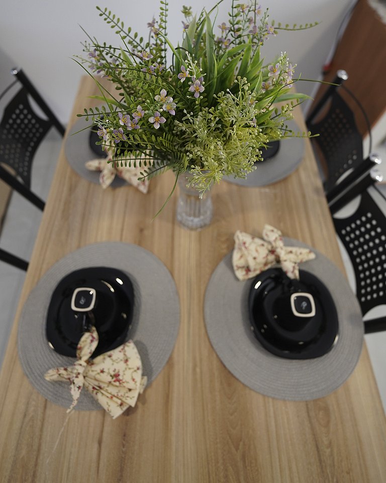 Apartamento totalmente mobiliado!