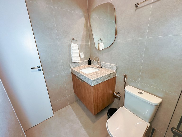 Studio Vista Mar – Conforto, Charme e Localização.