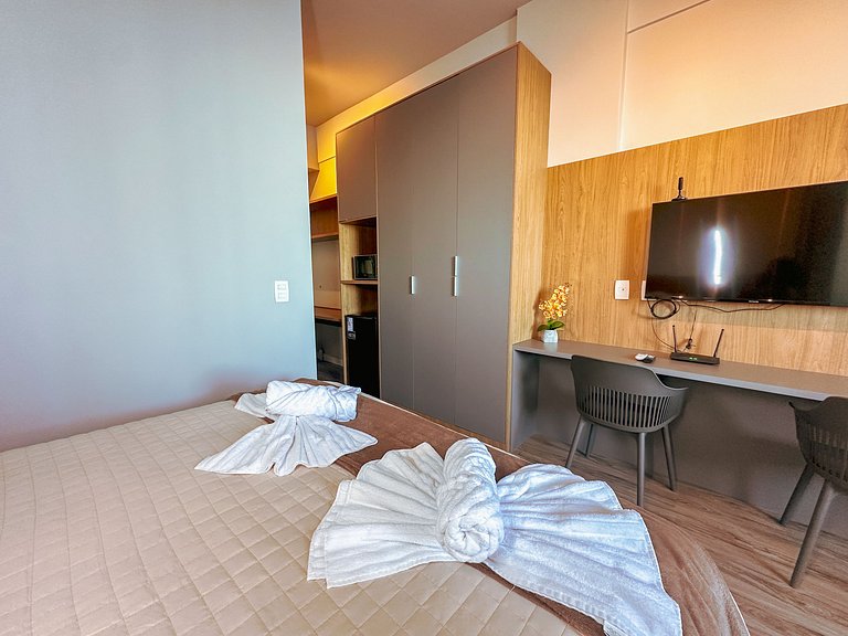 Studio Vista Mar – Conforto, Charme e Localização.