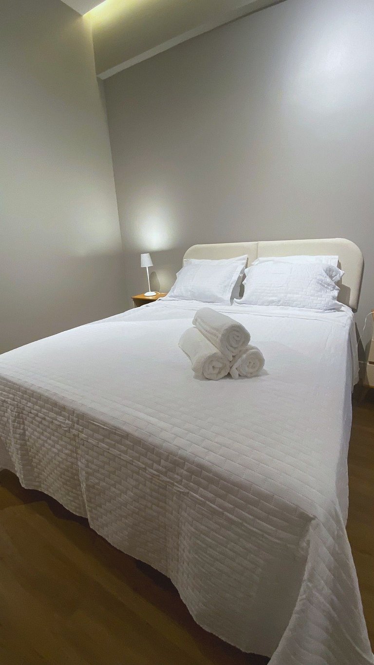 Studio Mar na Janela | Acorde com vista para o mar